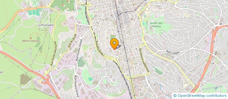 localisation de l'entreprise DAHER  SAINT-ETIENNE