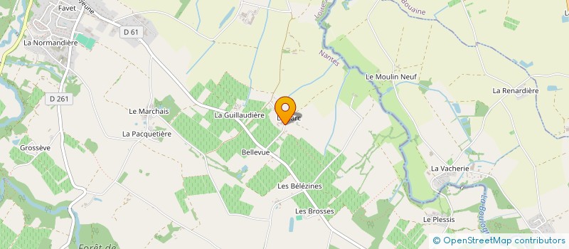 localisation de l'entreprise DAHERON PIERRE  CORCOUE-SUR-LOGNE