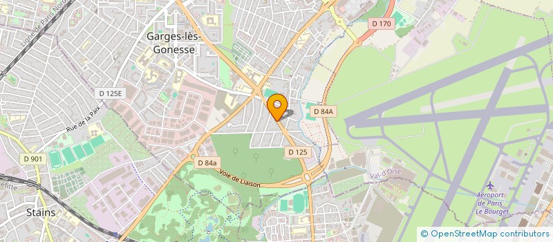 localisation de l'entreprise DAHK  GARGES-LES-GONESSE