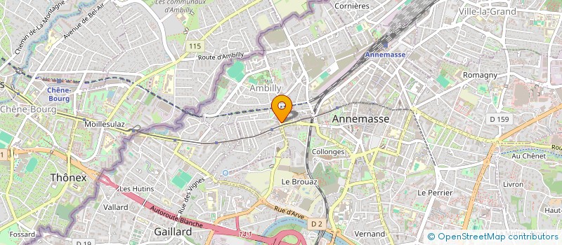 localisation de l'entreprise DAHLEM HERRAEZ INDIVISION  GAILLARD