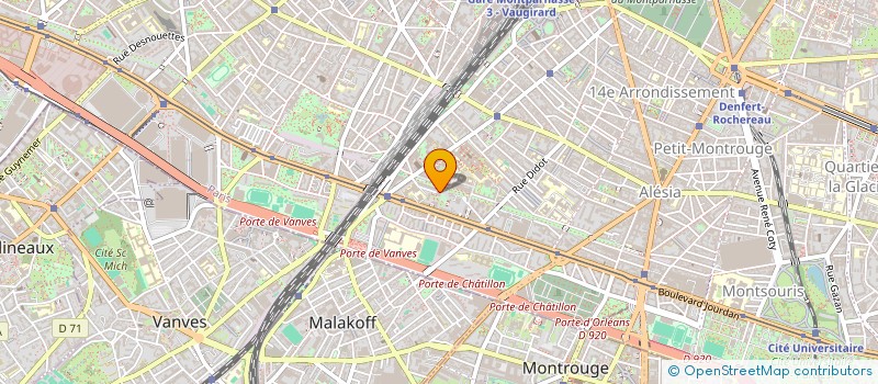 localisation de l'entreprise DAHLIA  PARIS