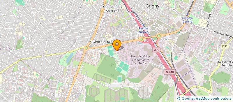 localisation de l'entreprise DAHLIA  GRIGNY