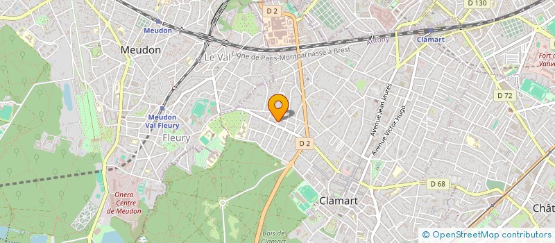 localisation de l'entreprise DAHLIA TRANSPORT à CLAMART