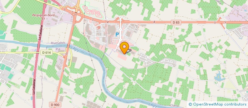 localisation de l'entreprise DAHLYAS  CLAIRA