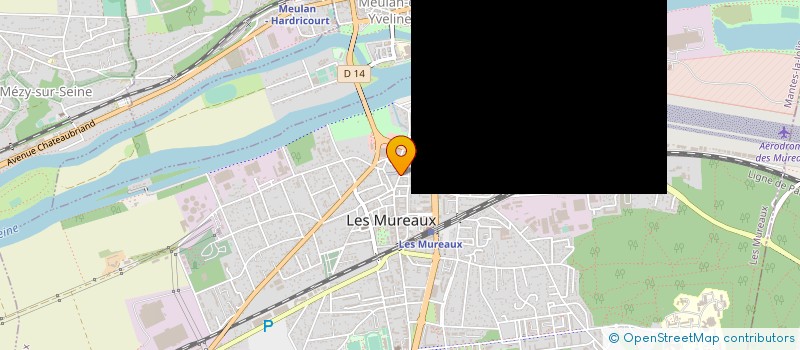 localisation de l'entreprise DAHMAN à LES MUREAUX