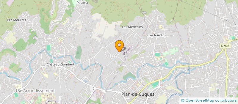 localisation de l'entreprise DAHMANI TRAVAUX PUBLICS  MARSEILLE
