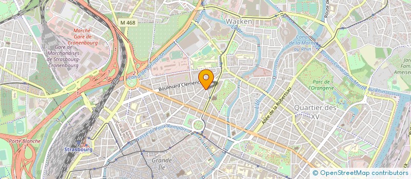 localisation de l'entreprise DAHMS ELECTRONIC KARCHER à STRASBOURG