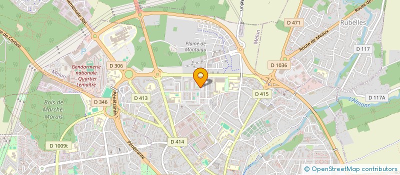 localisation de l'entreprise DAHOUMANE ENERGIES à MELUN