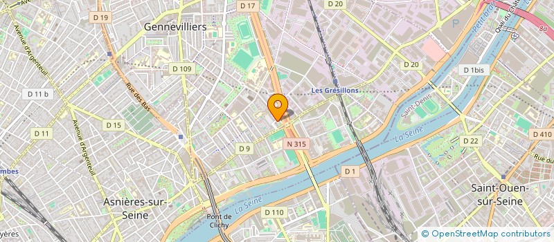 localisation de l'entreprise DAHOUMANE SECURITE  GENNEVILLIERS