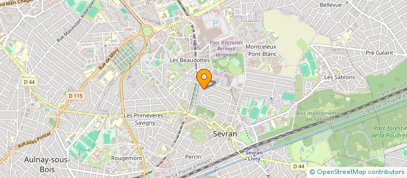 localisation de l'entreprise DAHTA INVESTISSEMENT GROUPE  SEVRAN