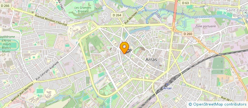 localisation de l'entreprise DAHU ROBOTICS à ARRAS