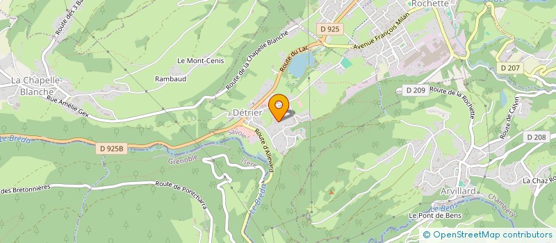 localisation de l'entreprise DAHU VAGABOND  DETRIER