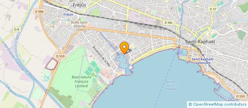 localisation de l'entreprise DAI RAGAZZI à FREJUS