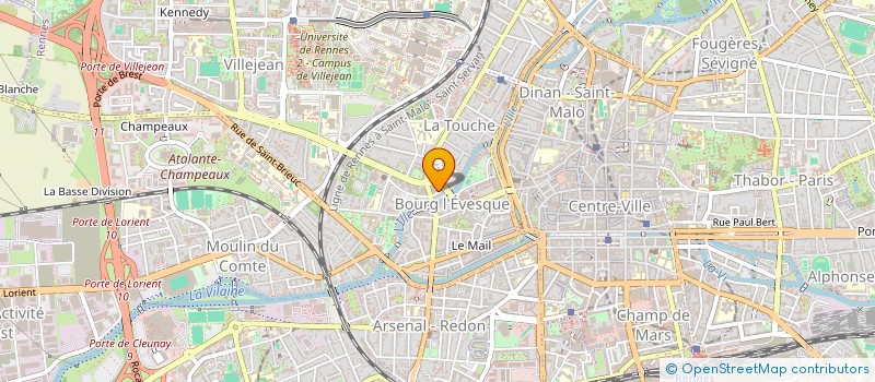 localisation de l'entreprise DAI VIET FOOD à RENNES
