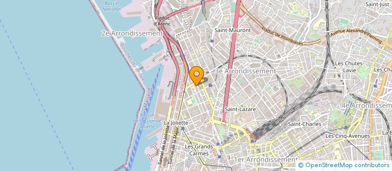 localisation de l'entreprise DAI VTC à MARSEILLE