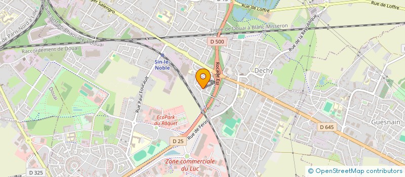 localisation de l'entreprise DAIA LE PANDA  SIN-LE-NOBLE