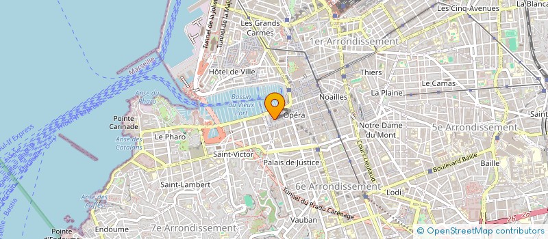 localisation de l'entreprise DAIDAY à MARSEILLE
