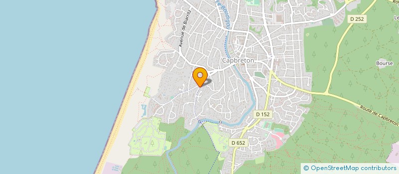 localisation de l'entreprise DAIDYL à CAPBRETON