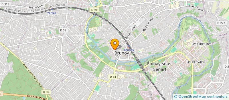 localisation de l'entreprise DAIFIE à BRUNOY