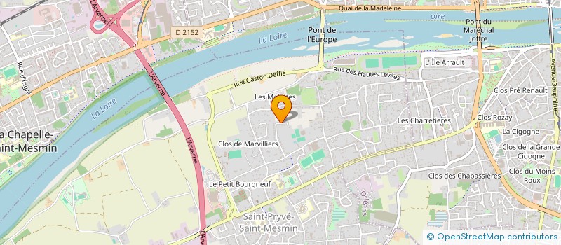 localisation de l'entreprise DAIGO CONNECT à SAINT-PRYVE-SAINT-MESMIN