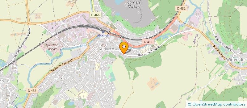 localisation de l'entreprise DAIICHI SANKYO ALTKIRCH à ALTKIRCH