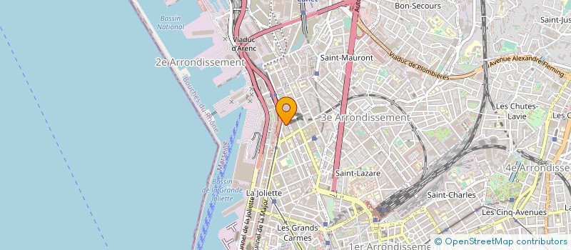 localisation de l'entreprise DAIKHA TRANSPORT à MARSEILLE