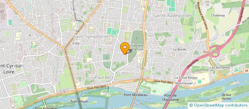 localisation de l'entreprise DAIKU AGENCEMENT  TOURS