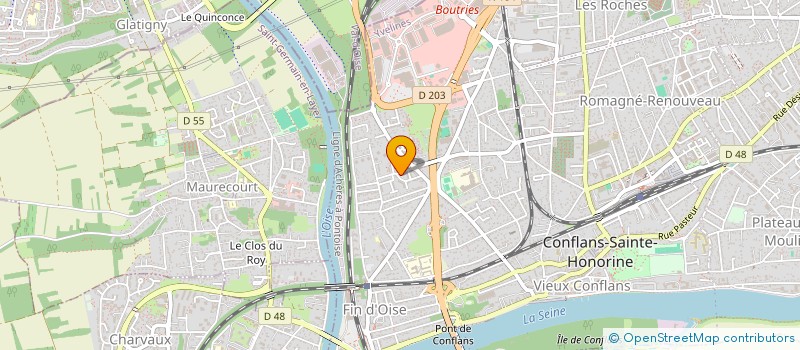 localisation de l'entreprise DAIKY  CONFLANS-SAINTE-HONORINE