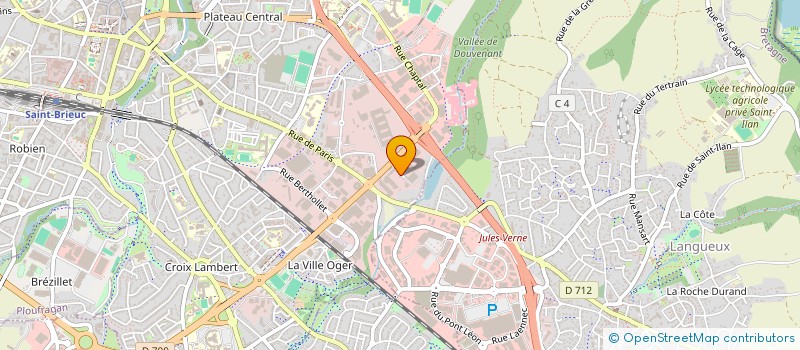 localisation de l'entreprise DAILLET BRETAGNE à SAINT-BRIEUC