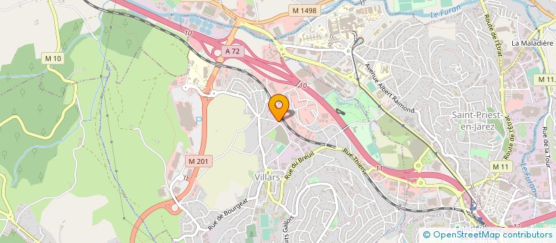 localisation de l'entreprise DAILLOUX SIGNALETIQUE à VILLARS