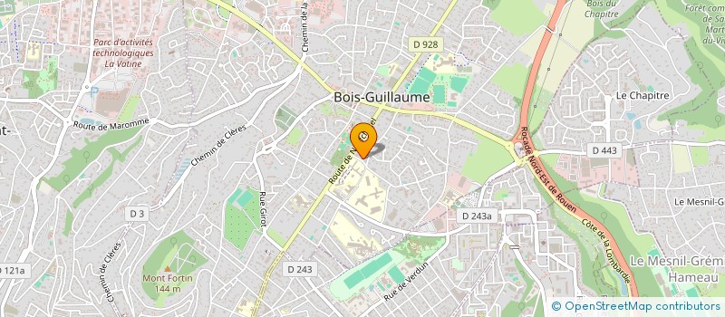 localisation de l'entreprise DAILLY TRAITEUR à ISNEAUVILLE