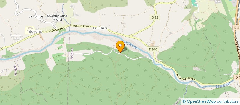 localisation de l'entreprise DAILOP  SISTERON