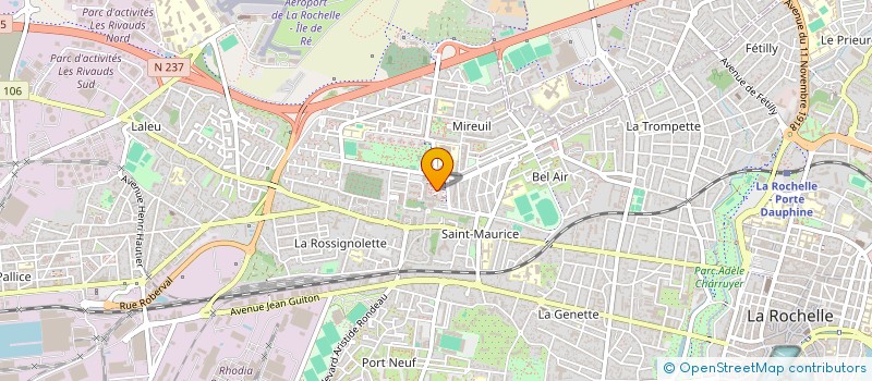 localisation de l'entreprise DAILY  LA ROCHELLE