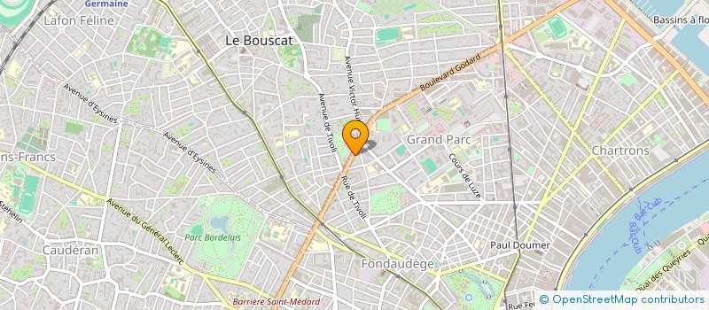 localisation de l'entreprise DAILY ADVANCE à BORDEAUX