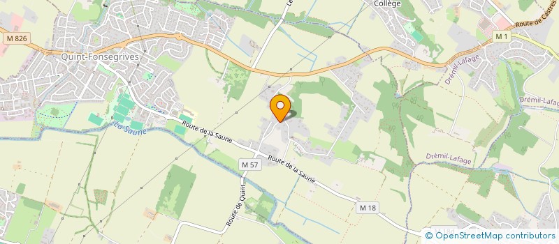 localisation de l'entreprise DAILY CAR OCCASION  QUINT-FONSEGRIVES