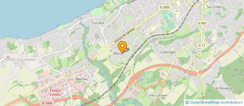 localisation de l'entreprise DAILY CLIM'R à THONON-LES-BAINS