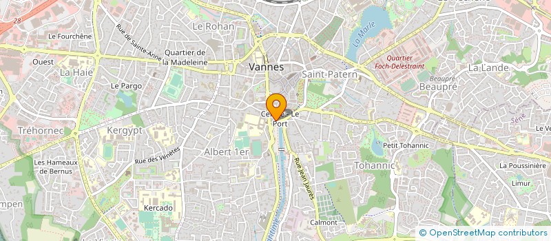 localisation de l'entreprise DAILY GOURMAND à VANNES