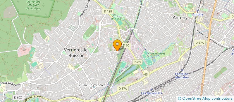 localisation de l'entreprise DAILY MOTORS  VERRIERES-LE-BUISSON