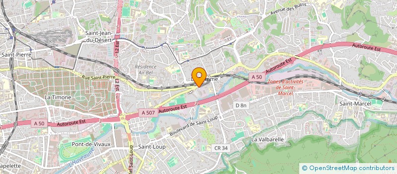 localisation de l'entreprise DAILYWASH  MARSEILLE