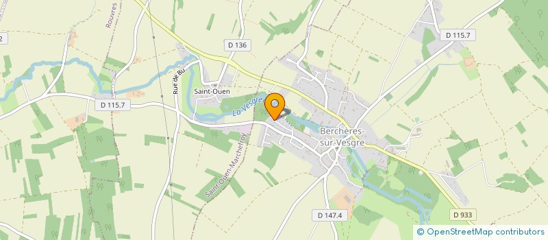 localisation de l'entreprise DAIMLER à BERCHERES-SUR-VESGRE