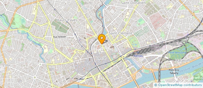 localisation de l'entreprise DAIN à NANTES