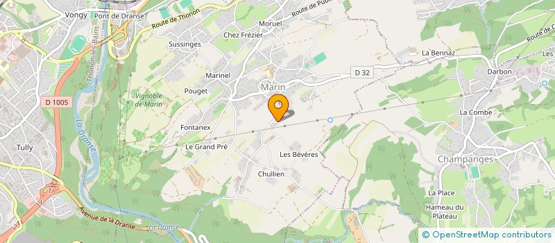 localisation de l'entreprise DAINI à MARIN