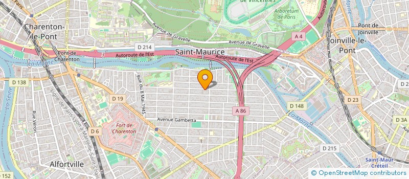 localisation de l'entreprise DAINIS à MAISONS-ALFORT