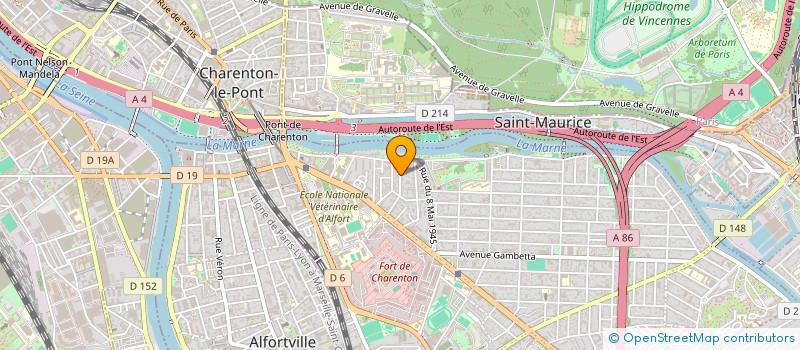 localisation de l'entreprise DAIP à MAISONS-ALFORT