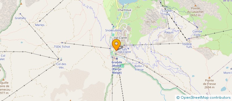 localisation de l'entreprise DAIR LIMITED  TIGNES