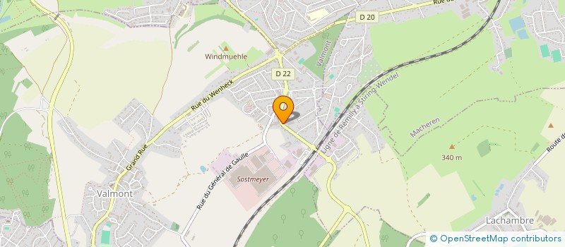 localisation de l'entreprise DAIRUDIS à VALMONT
