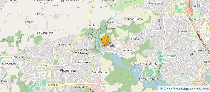 localisation de l'entreprise DAIRYCONCEPT à PLOEMEUR