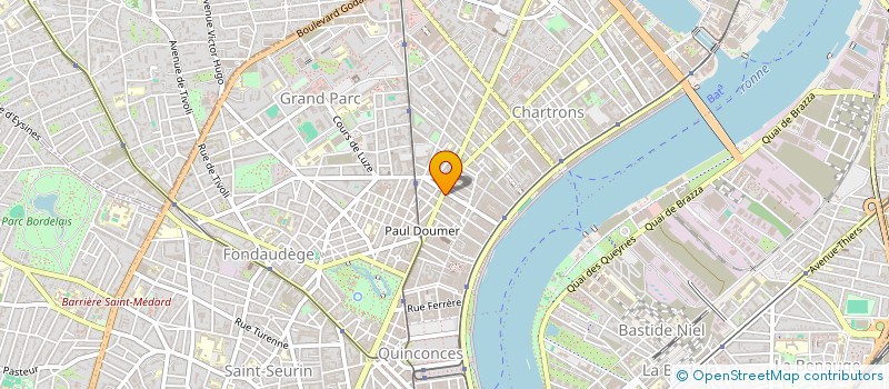 localisation de l'entreprise DAIS  BORDEAUX