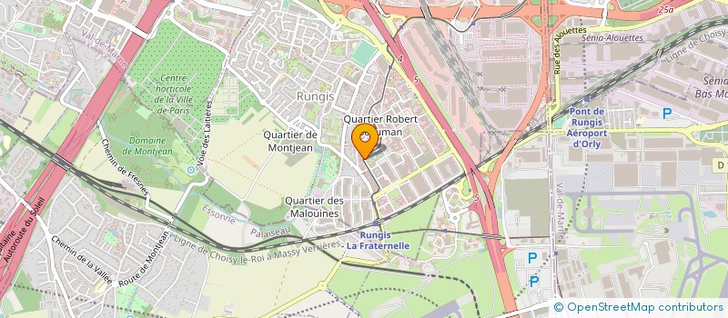 localisation de l'entreprise DAISALUX à RUNGIS