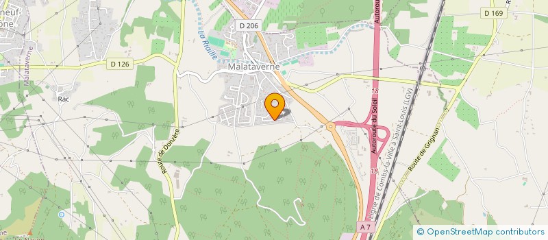 localisation de l'entreprise DAISKOPINS  MALATAVERNE